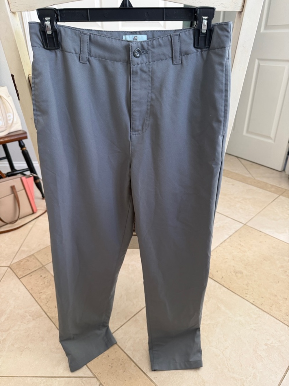 Big Boys Modern-Fit Comfort Stretch Synthetic Pants